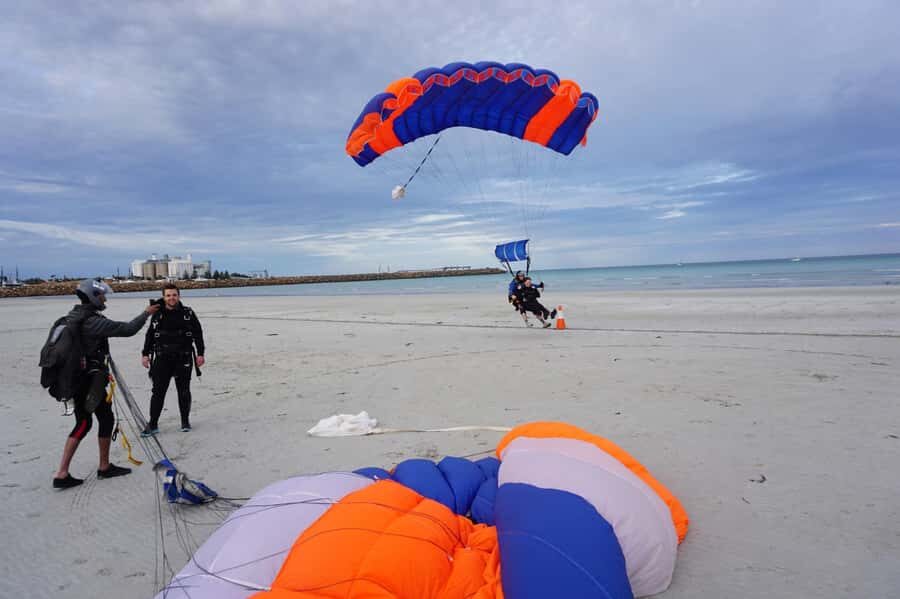 Adelaide: Tandem Skydive over Wallaroo Beach, Beach Landing - Ascending to the Skydive: The Plane Ride