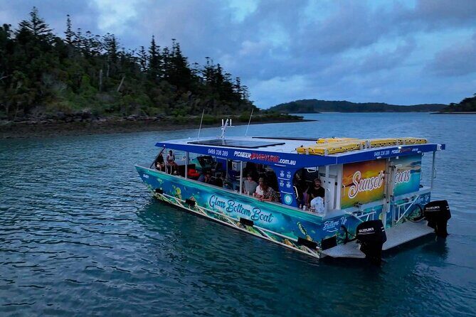 Airlie Beach Glass Bottom Boat Guided Night Tour - The Itinerary: What You Can Expect