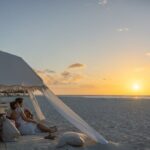 Aruba Eagle Beach Romantic Sunset Picnic in a Luxury Cabana - The Food and Drinks