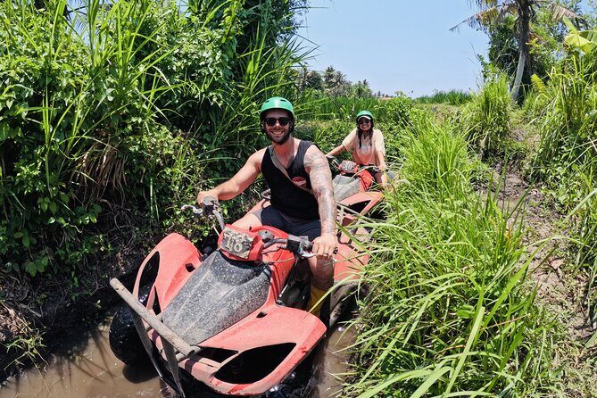 Bali ATV Ride Ubud Waterfall, Ricefield,River,Barong Cave, Lunch - The Value of the Experience