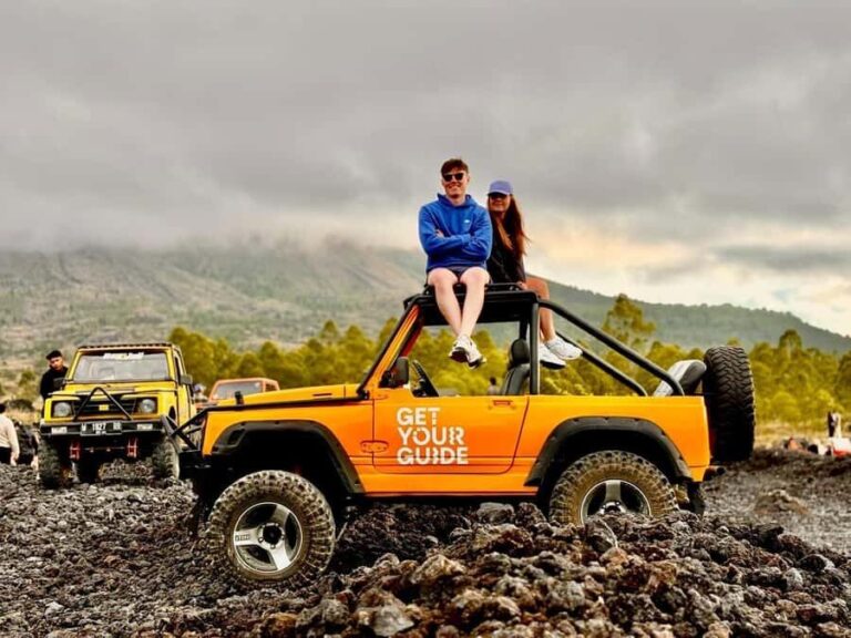 Bali: Mount Batur Jeep Sunrise & River Tubing Adventure - Exploring the itinerary in detail