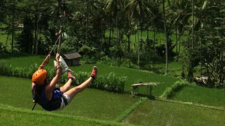 Bali Rafting: River Rafting with Zipline Down to the River - What To Expect During the Tour