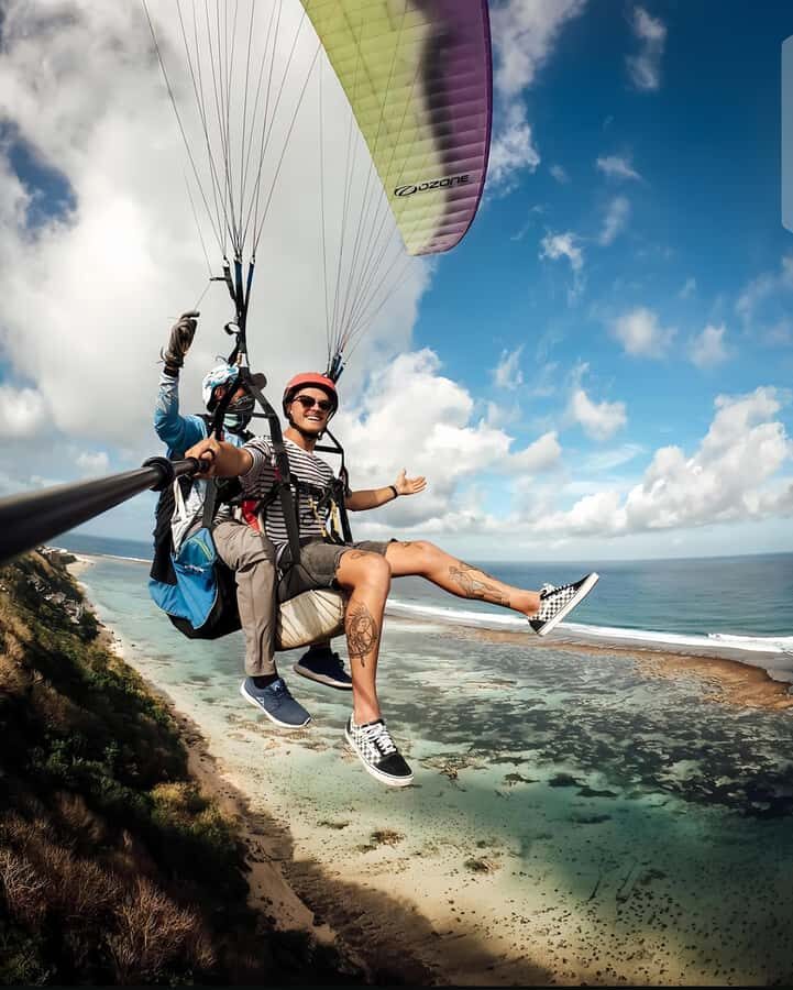 Bali Tandem Paragliding with Hotel Pickup and Drop-off - The Stop at Pandawa Beach