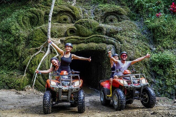 Bali Ubud Gorilla Cave ATV Quad Bike Adventure with Meal and Pool - FAQs