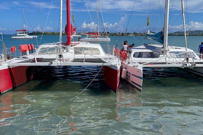 Bamboo Rafting and Catamaran Boat Cruise in Montego Bay - Transportation and Duration