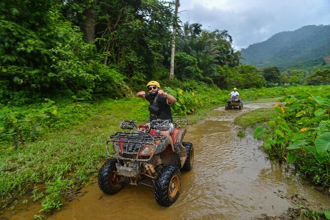 Bamboo Rafting and Monkey Cave with ATV Jungle from Phuket - The ATV Jungle Ride