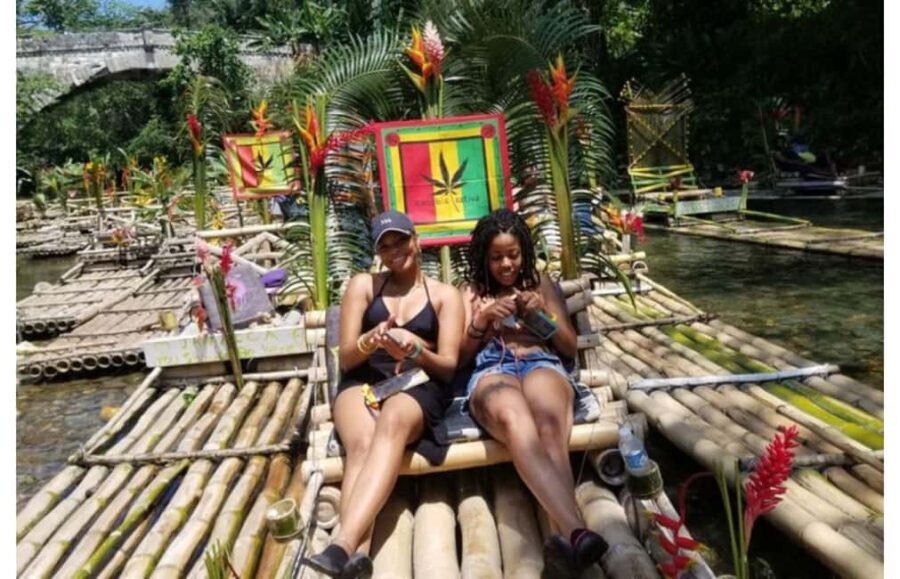 Bamboo River Rafting and Limestone Foot Massage - The Scenic Bamboo Raft Experience