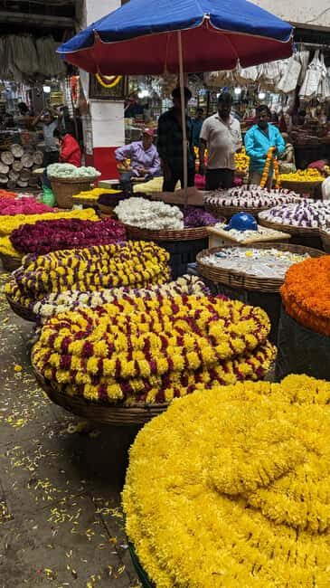 Bangalore Walking Tour KR Flower Market,Fort,Tippu palace - Practical Details and What to Expect