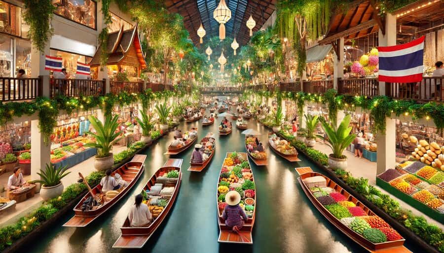 Bangkok Floating & Train Market, Elephant Camp Private Van - Discovering Thailand’s Gems