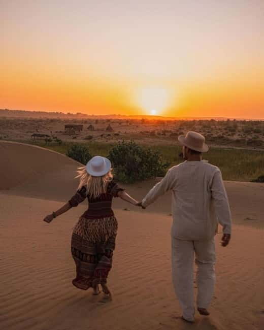 Blissful Half Day Sunset Camel Safari with Musical Evening - The Experience in Detail