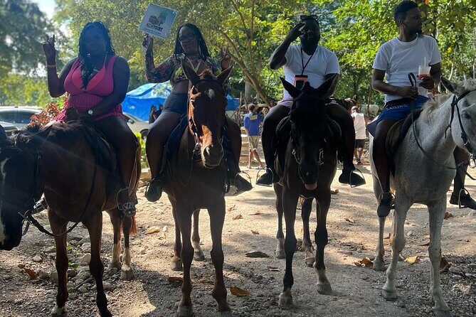 Blue Hole Falls& Horseback Riding Tour Ocho Rios from Montego Bay - Exploring the Itinerary in Detail