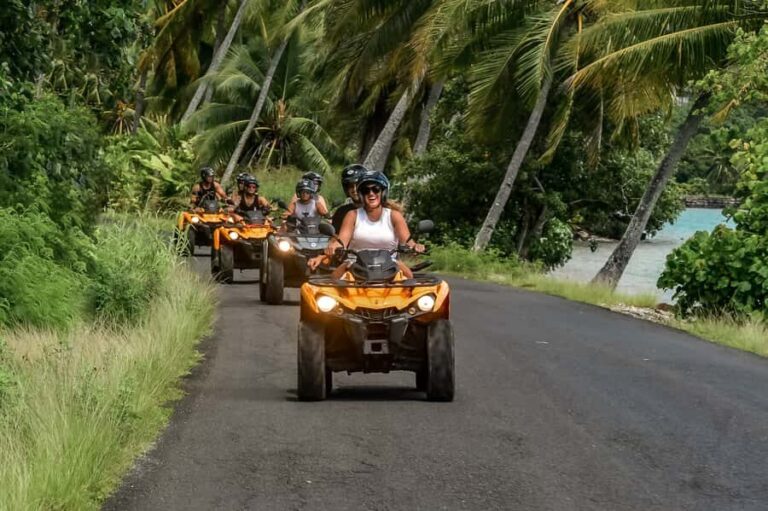 Bora Bora: Combo ATV & Jet Ski Day Trip with Polynesian BBQ - Transitioning to the Lagoon by Jet Ski  