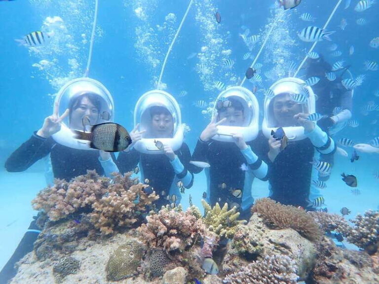 Boracay Island Hopping with Buffet Lunch+ ATV+ Helmet Diving - Water and Land Adventures: The Extra Touches