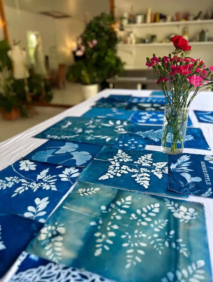Botanical Printing in Bangkok Thailand: School of Simone - What Is Botanical Printing in Bangkok?