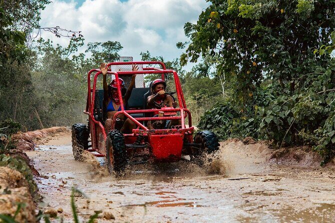 Buggy Adventure & Catamaran Cruise Combo with Taino Park Visit - Dining and Refreshments