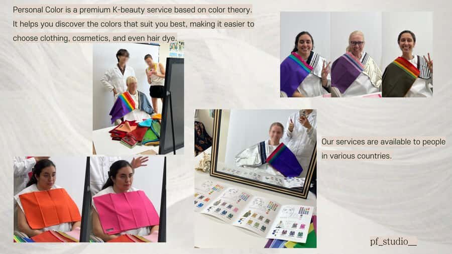 Busan: Personal Color Analysis - The Studio Environment and Practicalities