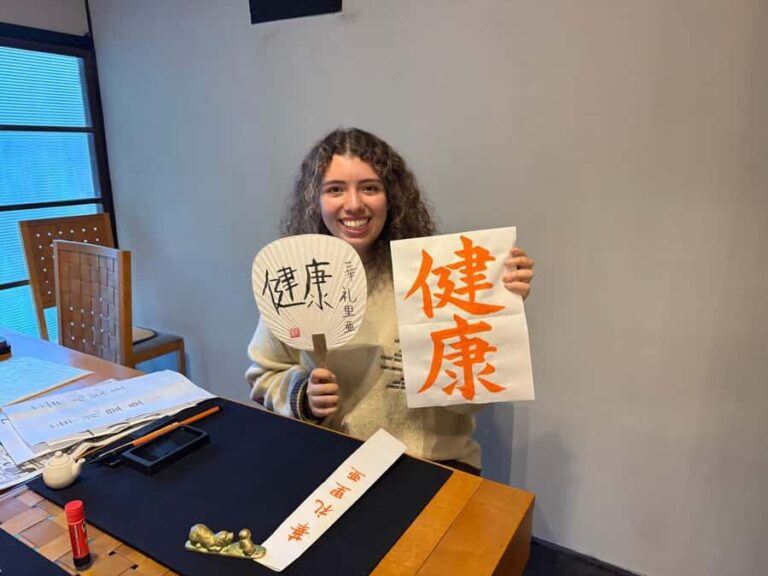 Calligraphy Lesson, Tea Ceremony, & Kobe Beef Lunch in Kobe - An In-Depth Look at the Experience