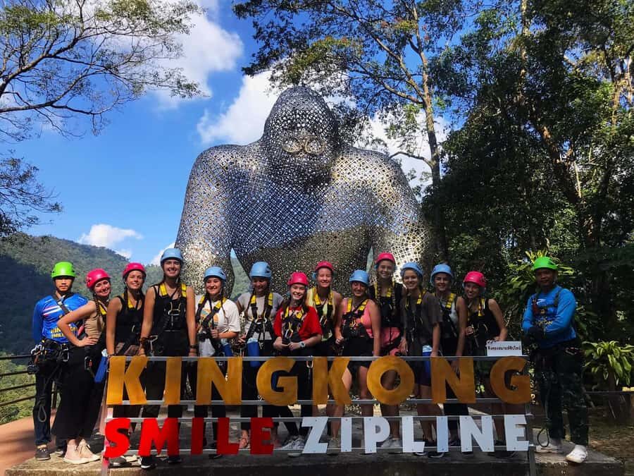 Chiang Mai: Kingkong Smile Zipline with Lunch and Transfers - What to Expect from the Zipline Courses