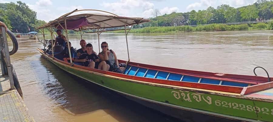 Chiang Rai: 1-Day Trekking and Longtail Boat Trip - Transportation and Group Size