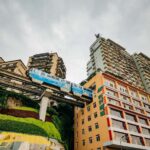 Chongqing: City Walk, Metro Train, Hidden Lanes, Hongya Cave - Transportation & Logistics