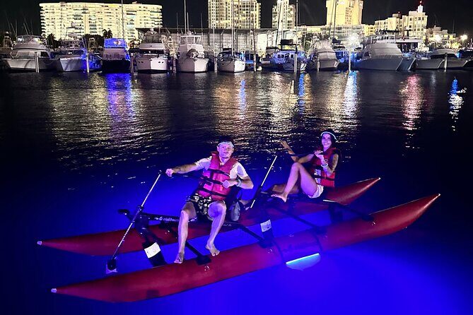 Condado Lagoon Night Tour  Chiliboats Waterbike - Practical Tips for Your Night Waterbike Adventure