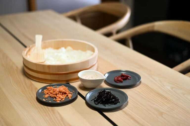 Cooking Class: Onigiri Making Class with Tasting - Transportation, Duration, and Booking Details