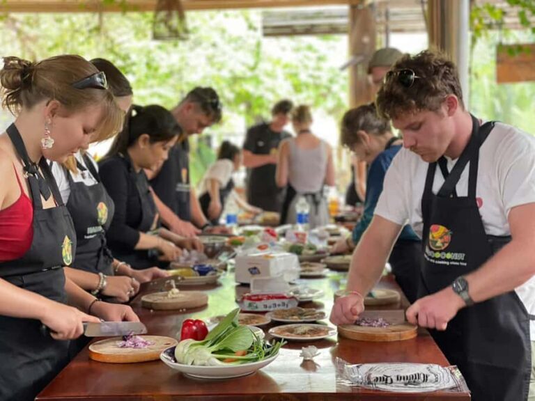Cooking Class with Basket Boat and Lantern Making Class - Exploring the Itinerary in Detail