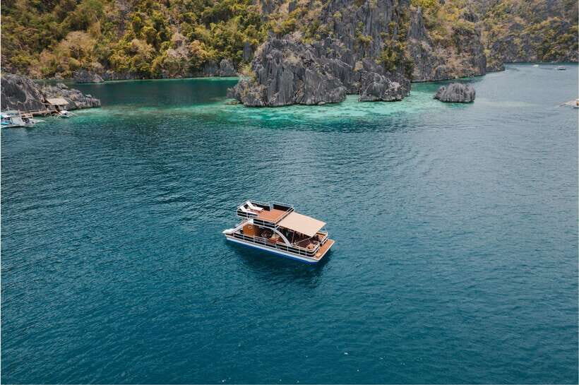 Coron Island Hopping: Private Double Deck Party Boat Slide - Itinerary Breakdown and Highlights