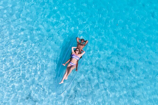 Couple's Clear Kayak Drone Photoshoot - What to Expect from the Tour