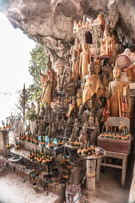 Day Trip river journeys to Pak - Ou caves (Lunch on board) - An Authentic Mekong River Adventure