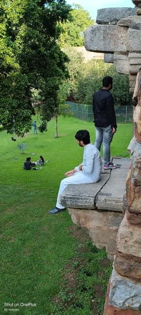 Delhi: Garden of Five Senses Guided Tour with Pickup - Exploring Themed Areas and Artistic Installations