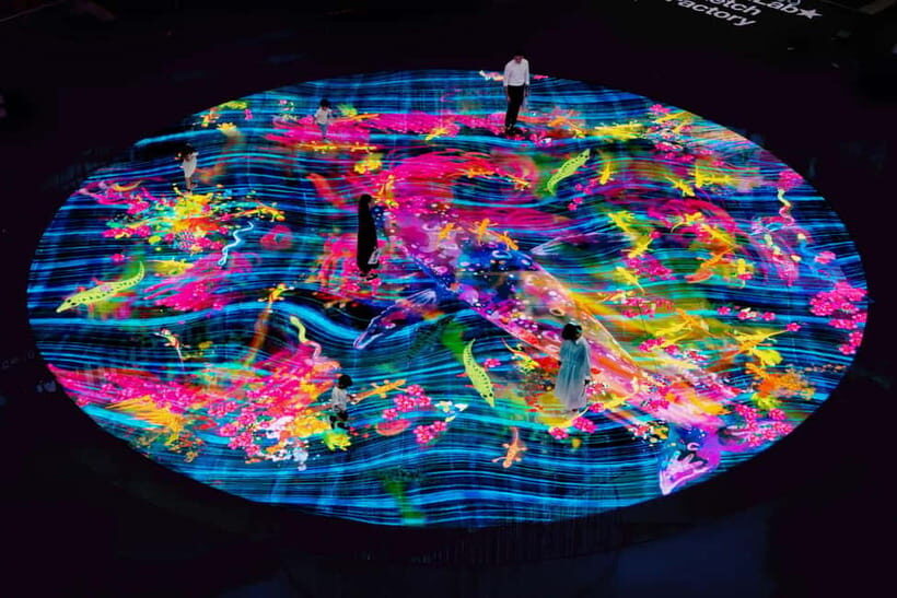 Digital Light Canvas by teamLab at Marina Bay Sands - Practical Details and Tips