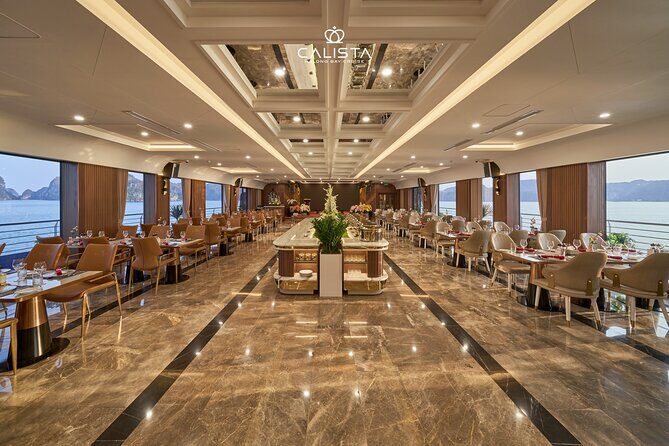Discover Halong Bay on The Most Luxurious Calista Cruise 6-Star - The Itinerary in Detail