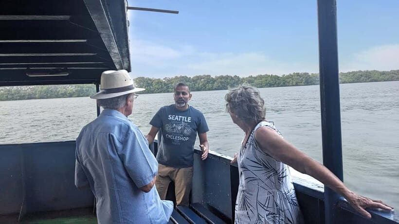 Divar Island Excursion with a Native Islander - Walking Through Shaded Mangroves