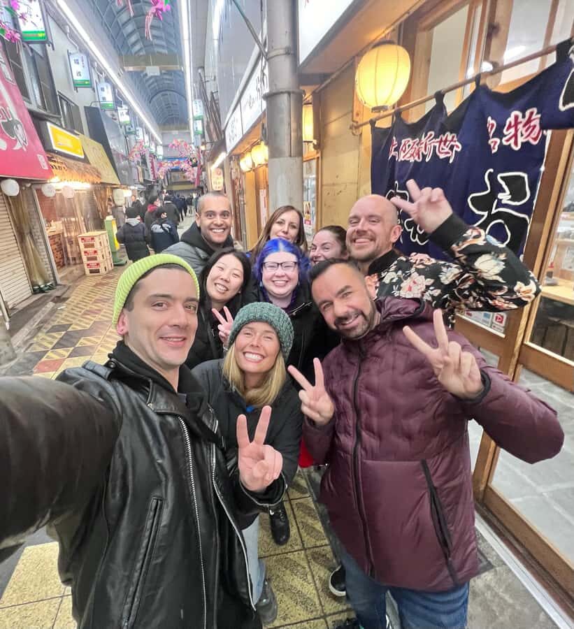 Downtown Osaka: Hidden Backstreet Foodie Tour - What to Expect at Each Stop