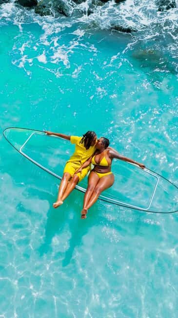 Drone Clear Kayak Barbados Photoshoot - The Itinerary and What to Expect