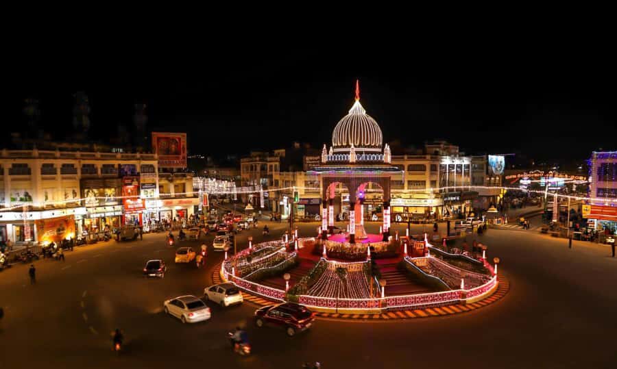 Explore Mysore in Nightlights: Guided Tour by Foot - A Detailed Look at the Itinerary
