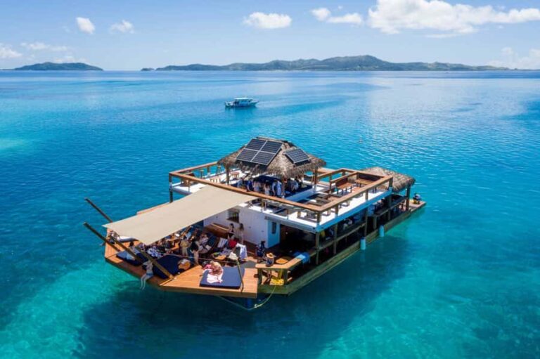 Fiji: Cloud 9 Floating Bar and Pizzeria Day Trip - The Itinerary: What to Expect on the Day Trip