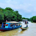 Floating Village at Tonle Sap Lake & Siem Reap City Tuk-Tuk Tour - Visiting Preah Ang Chek Preah Ang Chom Shrine