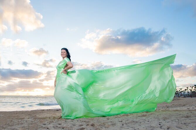 Flying Dresses on the beach, on the boat with open bar and Party - The Value of the Experience