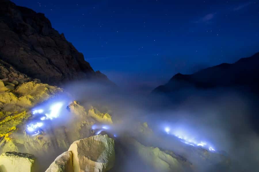 Bali to Ijen 24 hour blue flames tour with dinner and room