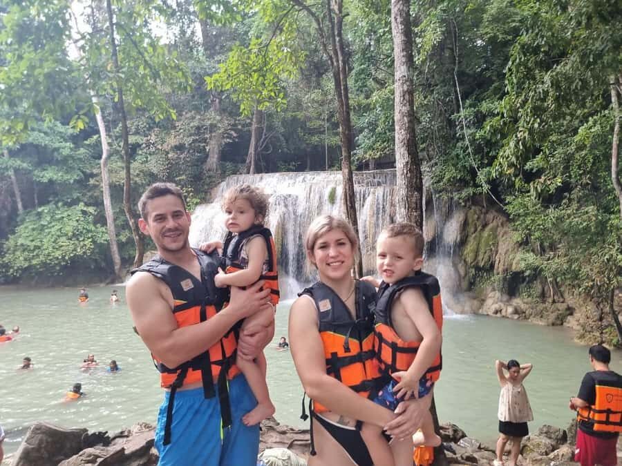 From Bangkok: Kanchanaburi, River Kwai and Erawan Waterfall - Exploring Erawan National Park