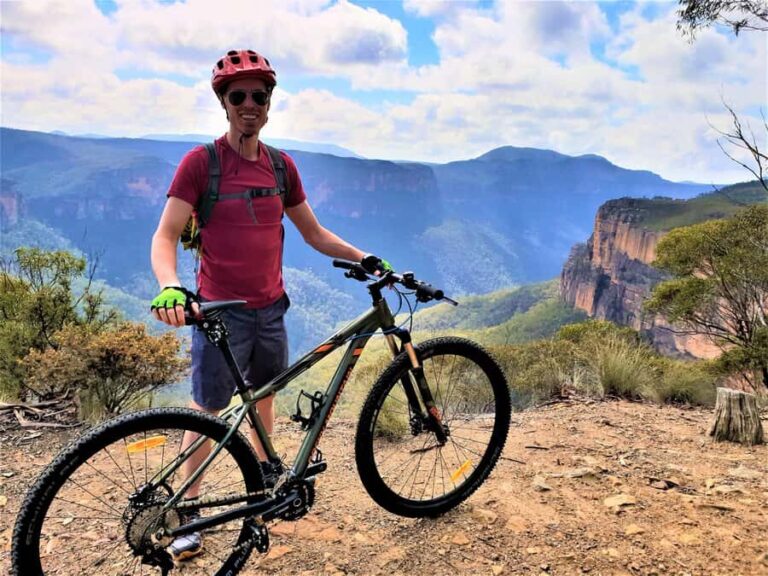 From Blue Mountains: Mountain e-Bike Ride, HANGING ROCK - Exploring the Blue Mountains on Two Wheels