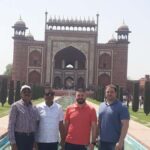 From Delhi :Taj Mahal & Agra fort tour by gatiman train - Exploring Agra Fort: A Majestic Contrast