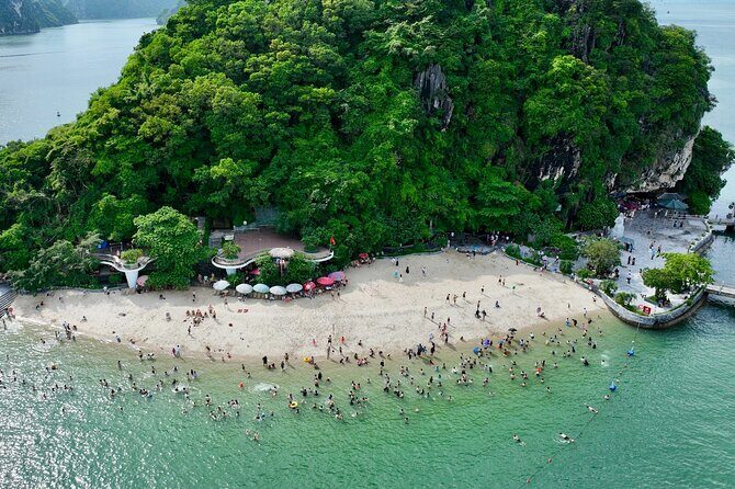 From Hanoi 5 Star Halong Bay Day Cruise Jacuzzi and Live Music - The Itinerary in Detail