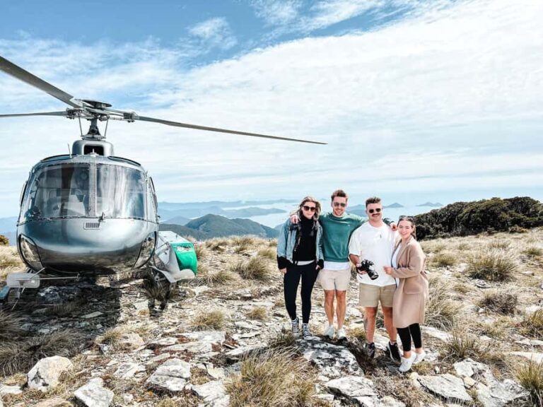 From Nelson: Marlborough Sounds Scenic Helicopter Flight - A Well-Crafted Flight Through Nature’s Masterpieces