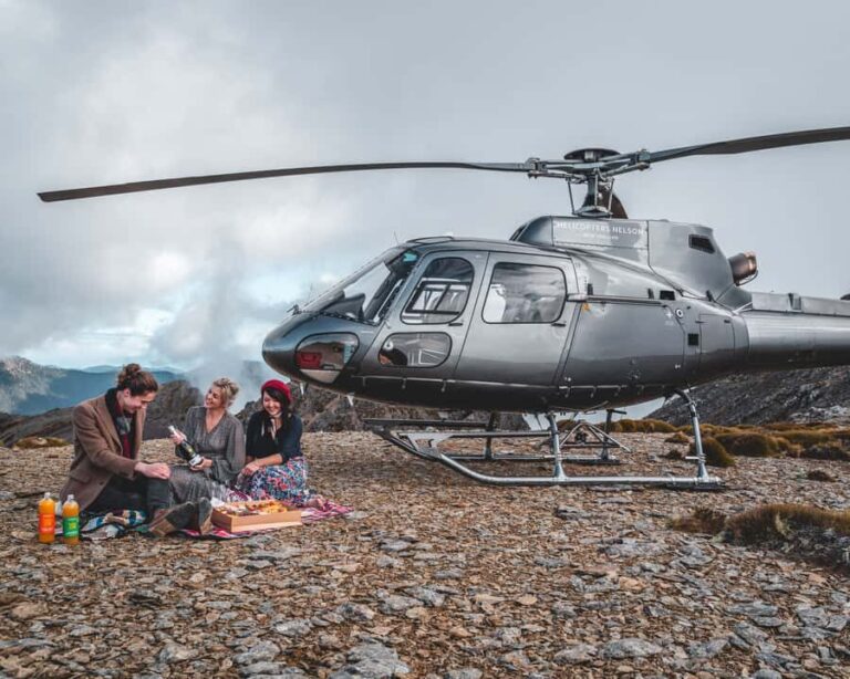 From Nelson: Scenic Helicopter Ride and Mountain Picnic - The Flight and Landings