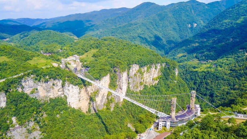From Zhangjiajie: Glass Bridge & Furong Town Night Adventure - Explore the Modern Marvel: Zhangjiajie Grand Canyon Glass Bridge