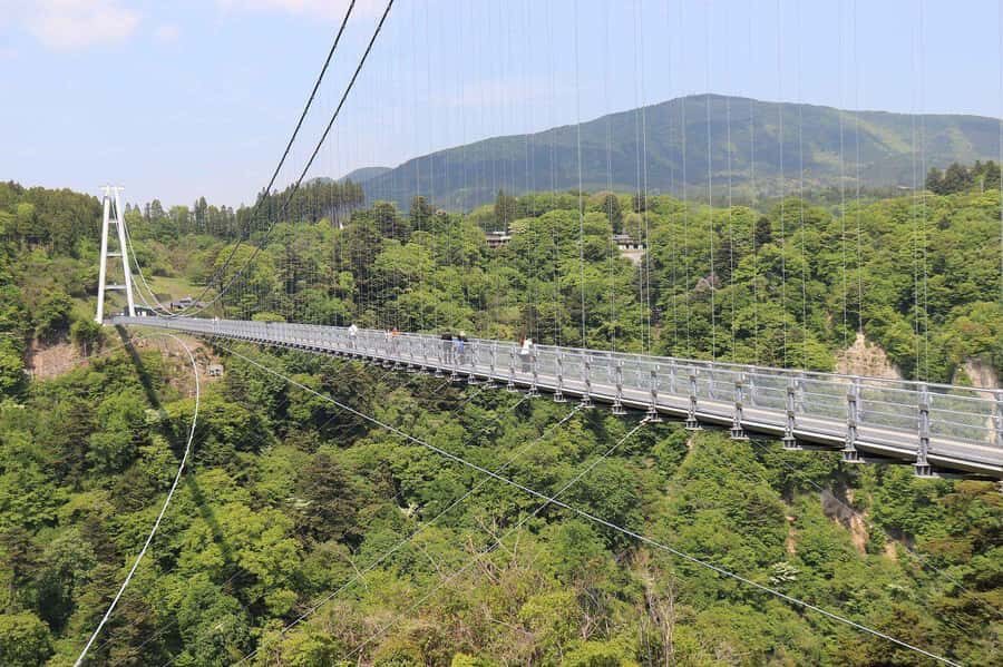 Fukuoka: Kokonoe Sky Bridge & Waterfalls Day Trip - Crossing Japan’s Highest Suspension Bridge