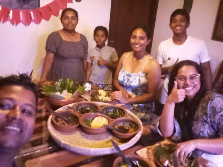 Galle's Best Kept Secret: Dinner with a Local Family - The Sum Up